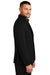 Mercer+Mettle MM3030 Mens Relaxed Knit Blazer Deep Black Model Side