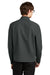 Mercer+Mettle MM7102 Mens Stretch Soft Shell Full Zip Jacket Heather Anchor Grey Model Back