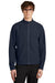 Mercer+Mettle MM7102 Mens Stretch Soft Shell Full Zip Jacket Night Navy Blue Model Front