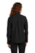 Mercer+Mettle MM7103 Womens Stretch Soft Shell Full Zip Jacket Deep Black Model Back