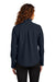 Mercer+Mettle MM7103 Womens Stretch Soft Shell Full Zip Jacket Night Navy Blue Model Back