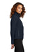 Mercer+Mettle MM7103 Womens Stretch Soft Shell Full Zip Jacket Night Navy Blue Model Side