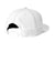 New Era NE4020 Mens Flat Bill Snapback Hat White Flat Back