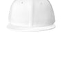 New Era Mens Flat Bill Snapback Hat - White