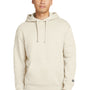 New Era Mens Heritage Fleece Hooded Sweatshirt Hoodie w/ Kangaroo Pocket - Soft Beige - COMING SOON