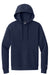 New Era NEA525 Mens Heritage Fleece Hooded Sweatshirt Hoodie True Navy Blue Flat Front