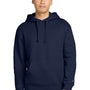 New Era Mens Heritage Fleece Hooded Sweatshirt Hoodie w/ Kangaroo Pocket - True Navy Blue - COMING SOON