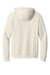 New Era NEA526 Mens Heritage Fleece Full Zip Hooded Sweatshirt Hoodie Soft Beige Flat Back