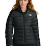 The North Face Womens Down Hybrid Water Resistant Full Zip Jacket - Black - New