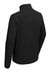 The North Face NF0A7V4J Mens Glacier Fleece Full Zip Jacket Black Flat Back