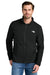 The North Face NF0A7V4J Mens Glacier Fleece Full Zip Jacket Black Model Front