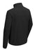 The North Face NF0A7V4L Mens Glacier Fleece 1/4 Zip Jacket Black Flat Back