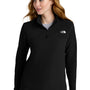 The North Face Womens Glacier Fleece 1/4 Zip Jacket - Black - New