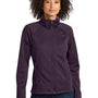 The North Face Womens Ridgewall Wind & Water Resistant Soft Shell Full Zip Jacket - Blackberry Wine Puprle - New