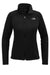 The North Face NF0A88D4 Womens Ridgewall Soft Shell Full Zip Jacket Black Flat Front