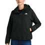 The North Face Womens Barr Lake Water Resistant Soft Shell Full Zip Hooded Jacket - Heather Black - New