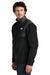 The North Face NF0A8BUQ Mens Highest Peak Fleece Full Zip Jacket Black Model Side