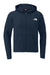 The North Face NF0A8BUS Mens Double Knit Full Zip Hooded Sweatshirt Hoodie Summit Navy Blue Flat Front