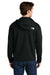 The North Face NF0A8BUS Mens Double Knit Full Zip Hooded Sweatshirt Hoodie Black Model Back