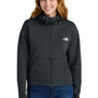 The North Face Womens Double Knit Full Zip Hooded Sweatshirt Hoodie w/ Pockets - Asphalt Grey - COMING SOON