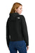 The North Face NF0A8BUT Mens Double Knit Full Zip Hooded Sweatshirt Hoodie Black Model Back