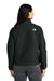 The North Face NF0A8C5C Womens Barr Lake Soft Shell Full Zip Jacket Heather Black Model Back