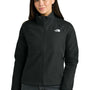 The North Face Womens Barr Lake Soft Shell Full Zip Jacket - Heather Black - New