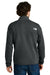 The North Face NF0A8C5G Mens Double Knit 1/4 Zip Fleece Jacket Asphalt Grey Model Back