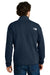 The North Face NF0A8C5G Mens Double Knit 1/4 Zip Fleece Jacket Summit Navy Blue Model Back