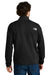 The North Face NF0A8C5G Mens Double Knit 1/4 Zip Fleece Jacket Black Model Back