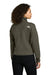 The North Face NF0A8C5H Womens Double Knit 1/4 Zip Fleece Jacket New Taupe Green Model Back