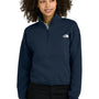 The North Face Womens Double Knit 1/4 Zip Fleece Jacket - Summit Navy Blue - COMING SOON