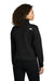 The North Face NF0A8C5H Womens Double Knit 1/4 Zip Fleece Jacket Black Model Back