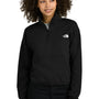 The North Face Womens Double Knit 1/4 Zip Fleece Jacket - Black - COMING SOON