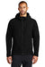 Nike NKDR1543 Mens Soft Shell Full Zip Hooded Jacket Black Model Front