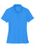 Nike NKDX6685 Womens Victory Dri-Fit Moisture Wicking Short Sleeve Polo Shirt Light Photo Blue Flat Front