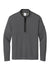 Nike NKDX6702 Mens Textured 1/4 Zip Sweatshirt Dark Grey Flat Front