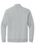 Nike NKDX6718 Mens Club Fleece 1/4 Zip Sweatshirt Heather Dark Grey Flat Back