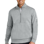 Nike Mens Club Fleece 1/4 Zip Sweatshirt - Heather Dark Grey - NEW