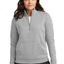 Nike Womens Club Fleece 1/4 Zip Sweatshirt w/ Pouch Pocket - Heather Dark Grey - New