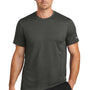 Nike Mens rLegend Dri-Fit Moisture Wicking Short Sleeve Crewneck T-Shirt - Heather Dark Smoke Grey - NEW