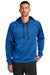 Nike NKFD9735 Mens Therma-Fit Fleece Hooded Sweatshirt Hoodie Game Royal Blue Model Front