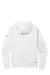 Nike NKFD9735 Mens Therma-Fit Fleece Hooded Sweatshirt Hoodie White Flat Back