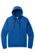 Nike NKFD9742 Mens Therma-Fit Fleece 1/4 Zip Hooded Sweatshirt Hoodie Game Royal Blue Flat Front