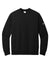 Nike NKFD9863 Mens Club Fleece Crewneck Sweatshirt Black Flat Front