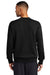 Nike NKFD9863 Mens Club Fleece Crewneck Sweatshirt Black Model Back