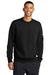 Nike NKFD9863 Mens Club Fleece Crewneck Sweatshirt Black Model Front