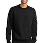 Nike Mens Club Fleece Crewneck Sweatshirt - Black - New