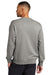 Nike NKFD9863 Mens Club Fleece Crewneck Sweatshirt Heather Dark Grey Model Back