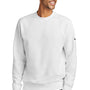 Nike Mens Club Fleece Crewneck Sweatshirt - White - New